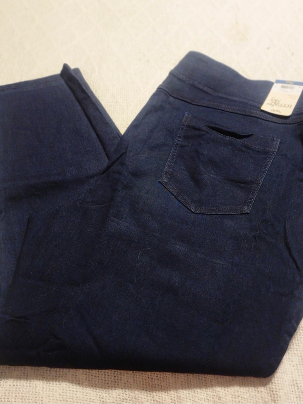 Terra & Sky Women's Dark Blue Skinny Jeans